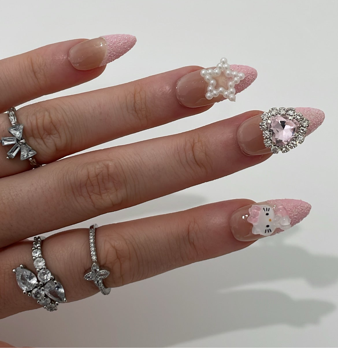 HelloKitty Glitter Set